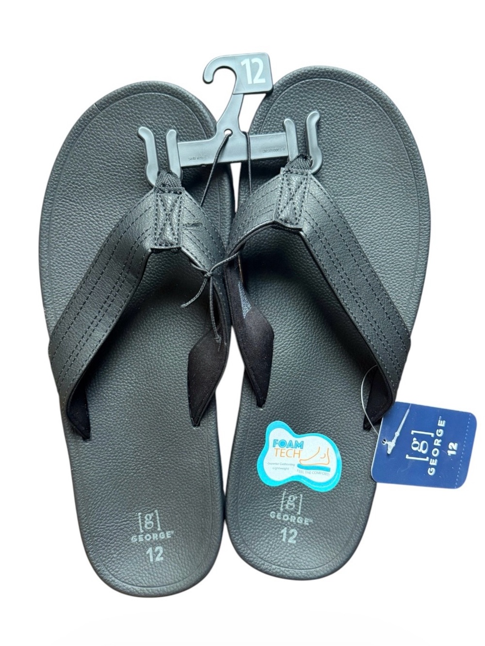 Men's Comfort Thong Sandals from George